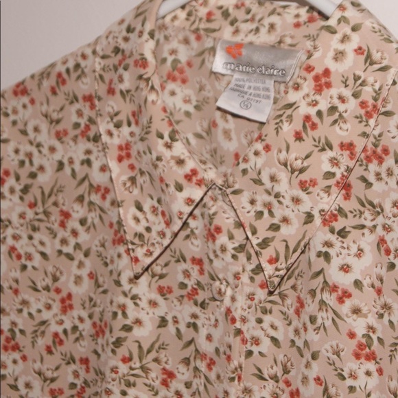 Vintage floral blouse - Picture 6 of 6